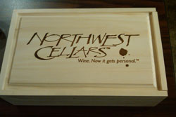 Northwest Cellars Wooden Box