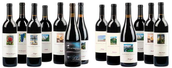 Business wine gift and labels