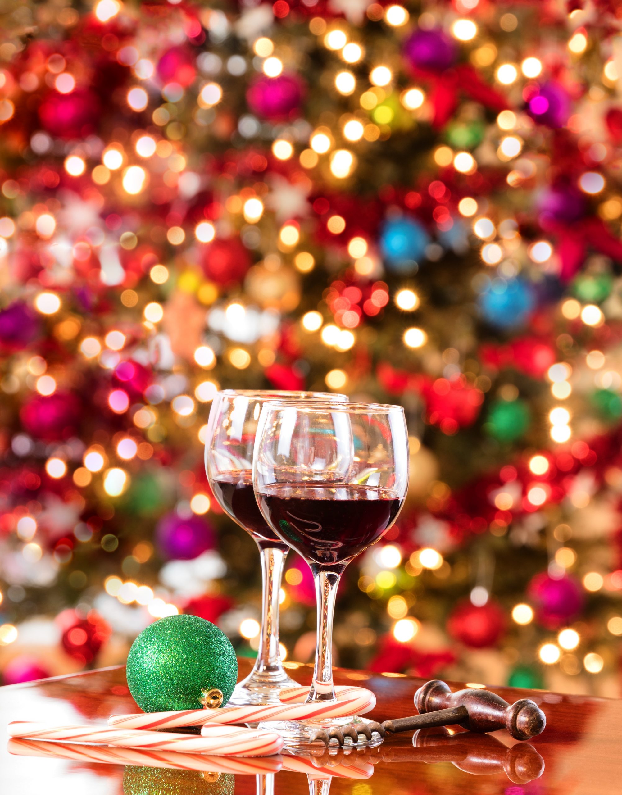 Holiday Wine Labels