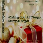McDonald McGarry Insurance Holiday Wine Label